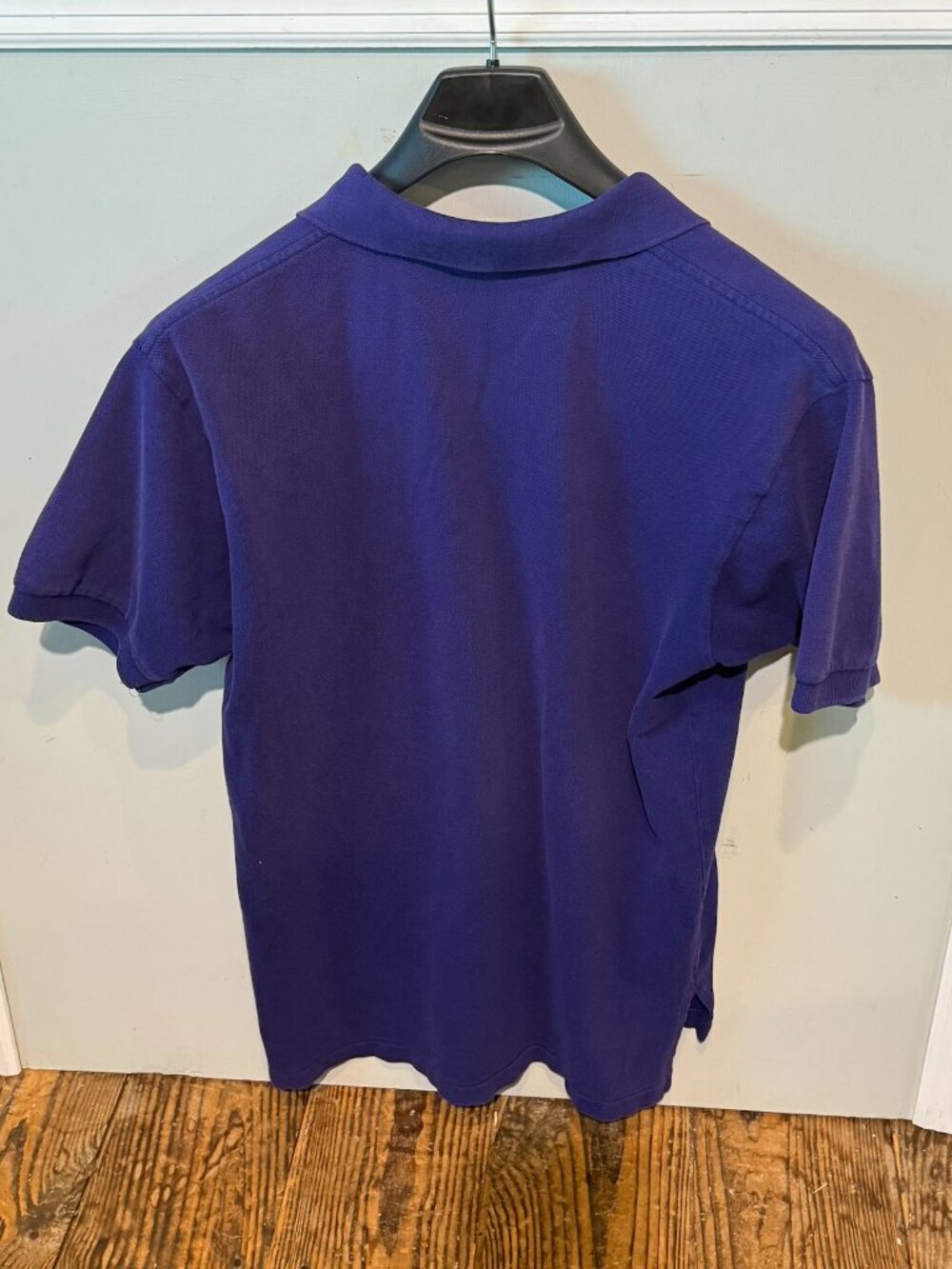 Lot of 3 VINTAGE Polo Ralph Lauren Polo Shirts Men's Large Black Yellow Purple - Picture 10 of 14